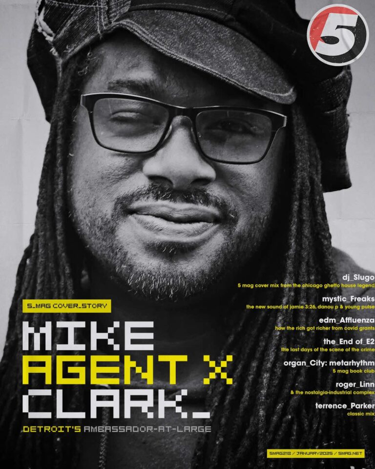 Mike “Agent X” Clark: On the Cover of 5 Mag’s Latest Issue!