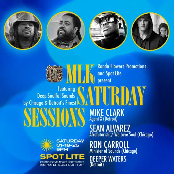 Celebrate MLK Weekend with Mike Agent X Clark at Spot Lite Detroit