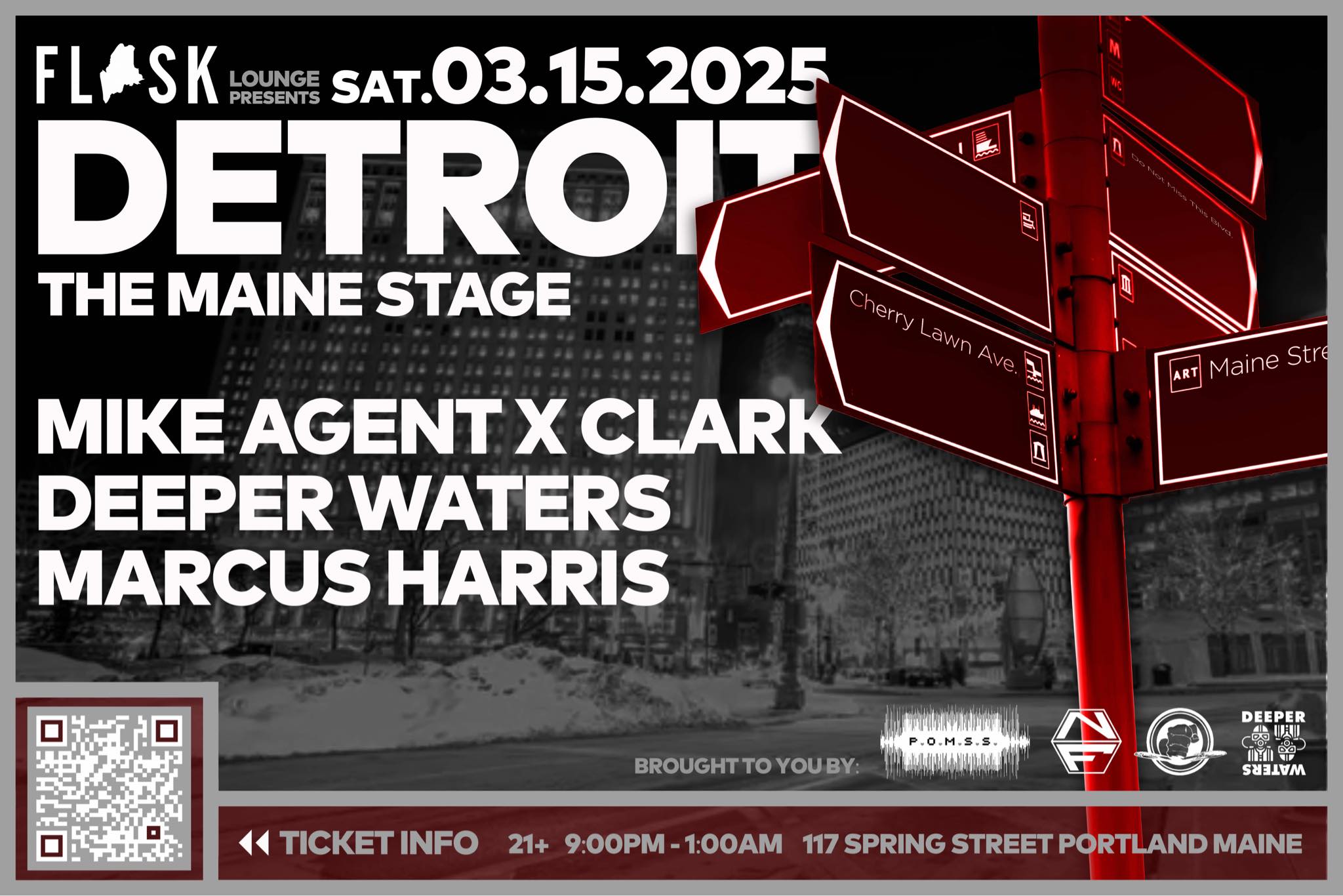 Mike “Agent X” Clark Live in Portland, Maine – March 15, 2025